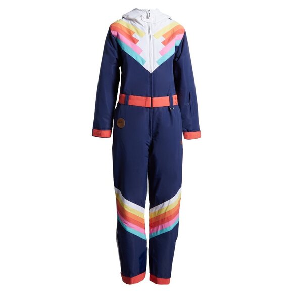 Tipsy Elves Multicolor Chevron Jumpsuit - Picture 1 of 14